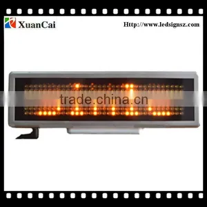 Rechargeabe Remote Control and PC Software P6-7*35R Indoor Mini Mobile Led Signs thumbnail-1