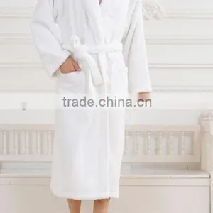 Hotel Project Textile Egyptian Cotton Quilted Bathrobe thumbnail-1