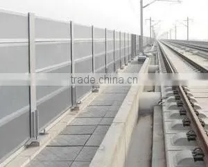 Aluminum Alloy Metal Sound Barriers Noise Barrier Road Barrier thumbnail-1