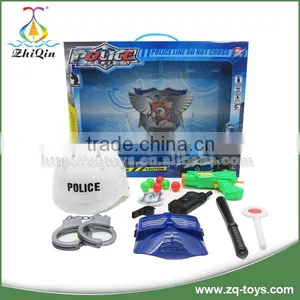 Hot Selling Plastic Police Toy Set for Children Role Play thumbnail-2