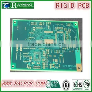 4L FR4 PCB With Gold Plating Finish, 3U-inch Au, 0.5oz Copper on Outer Layer thumbnail-1