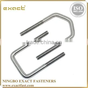 MANUFACTURER SUPPLY HIGH QUALITY ZINC/YELLOW/HOT DIP GALVANIZED STANDATD GRADE4.8/8.8/10.9 U BOLT SIZES thumbnail-2