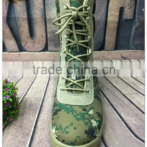 Wholesale Camouflage Oxford Cloth Army Men Military Tactical Boots thumbnail-3