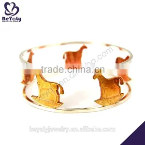 Wholesale Silver Exquisite Jade Bangle thumbnail-1