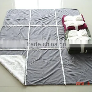 Polar Fleece Throw With Soft Ribbon thumbnail-1