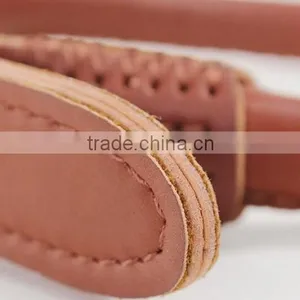 Strong Genuine Real Leather Dog Pet Cat Leash Lead Rope Collar Brown Adjustable thumbnail-4