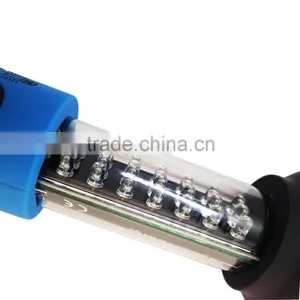 Rechargeable LED Flashlight Torch - Telescoping Retractable Work Light w/ Magnetic Base - 36 LEDs thumbnail-3
