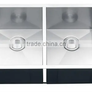 Undermount Stainless Steel Double Bowl Kitchen Sink With CUPC From USA thumbnail-5