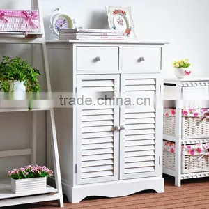 Living Room Solid Wood Shutter Shoes Collect Racks ,storage Cabinet thumbnail-1