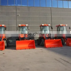 Manufactuer SZM 910 Mini Loader 4WD Hot Sale With CE Mini Wheel Loader ZL10 thumbnail-1