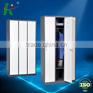 KFY-WR-04 Two Door Metal Wardrobe Cabinet Most Popular thumbnail-1
