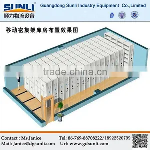New Design Metal Mobile Library Adjustable Locker Shelf thumbnail-1
