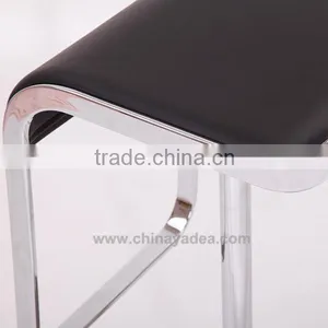 High Bar Stools Stainless Stools Lem Piston With Leather Cover Supplier's Choice thumbnail-4