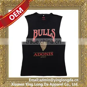 Designer Customized Blank Drop Armhole Tank Top thumbnail-1
