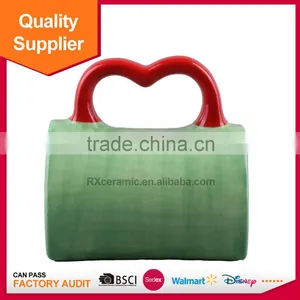 Eco-friendly Promotion Ceramic Frog Piggy Bank for Gift thumbnail-3