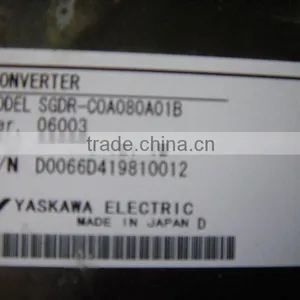YASKAWA SERVOPACK SGDR-C0A080A01B With SERVOPACK thumbnail-2