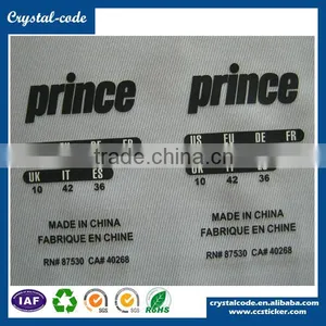 Printed Cloth Woven Heat Press Clothing Label thumbnail-4
