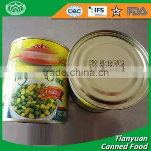 300g Canned Mixed Vegetables (peas&corn) 783# Tin thumbnail-1