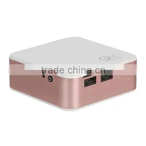 Mini Projector E05 Bluetooth Wifi Home Theater Pico Portable Pocket LED USB DLP Projector Android 4.4 Built in Battery 3000mA thumbnail-4