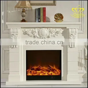 Yellow Marble Sculpture Fireplace Large Complex of Carve Patterns or Designs thumbnail-4