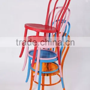Resin Stackable Thonet Chair, Vintage Antique Thonet Chair thumbnail-1