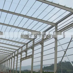 Ivory White Pre-engineered Iron Structure Warehouse thumbnail-3