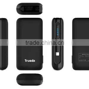 U902 Built in Cables Custom Logo High Quality Lithium Battery 5200mAh Power Bank for Phones and Tablets thumbnail-2