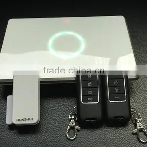 Home Security Alarm System HONGHUI GSM SMS Home Smart Security Burglar Alarm System , Supports Android App A1 thumbnail-1
