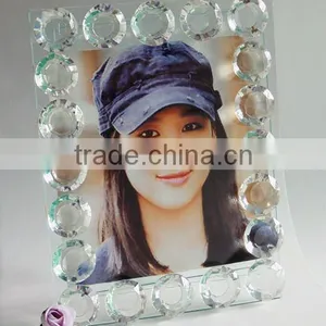 Arrival Crystal Glass Picuture Frame, Crystal Glass Photo Frame,crystal Glass Image Frame(R-1146 thumbnail-1
