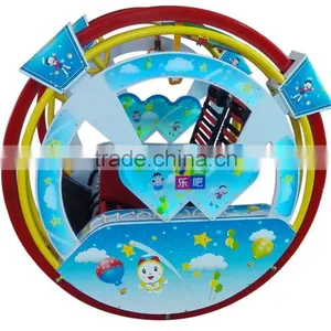 Jamma Remote Control Children Happy Car Arcade Gamble Machine With Led Light Tow Player Kiddie Ride thumbnail-5