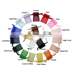 Small Drawstring Bags/gift Bags Organza thumbnail-1
