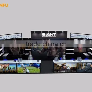 Tanfu 3mx9m Trade Fair Stand With Display Shelves thumbnail-1