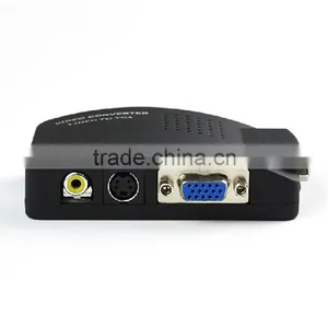 AV To VGA TV CCTV BNC/RCA S-Video AV to VGA Converter Adapter Converter Wholesale thumbnail-5