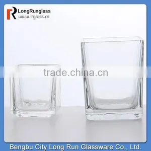 LongRun Wedding Decor Mini Crystal Special Design Glass Candle Holder thumbnail-1