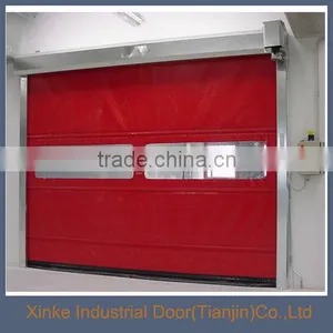Automatic Safety Vinyl High Speed Roll up Door HSD-077 thumbnail-1