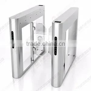 Economic Price Motorized Swing Gate Handicapped Swing Barrier With IR Sensors thumbnail-1