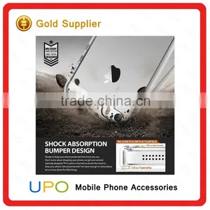 [UPO] High Quality Ultra Thin Slim Clear Anti-scratch Acrylic PC+ TPU Mobile Back Cover Case for IPhone se thumbnail-6