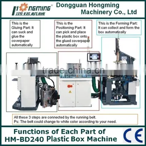 HM-ZD240 Automatic Rigid Box Making Machine for Necklace Box thumbnail-2