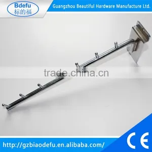 Slatwall Hardware Display Hooks , Slatwall Plate Hooks for Supermarket Hanging , Metal Hook thumbnail-1