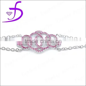 Fashion Design 925 Sterling Silver 2015 Charm Bracelet thumbnail-1