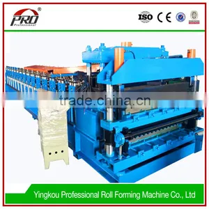 Cold Bangladesh Metal Roofing Sheet Double Layer Roll Forming Machine thumbnail-3