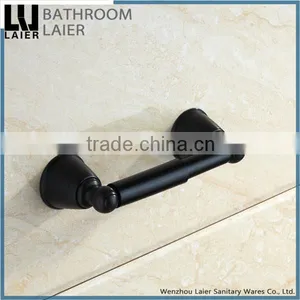 Contemporary Western Unique Design Zinc Alloy ORB Bathroom Accessories Wall Mounted Toilet Paper Holder thumbnail-2