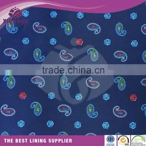 Best Handfeel 100 Polyester Printed Plaid Taffeta Fabric Lining/textile for Clothing/dress/bag thumbnail-2