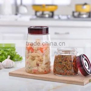 2016 Hot Sale Glass Mason Glass Storage Jar for Kitchen Use thumbnail-3