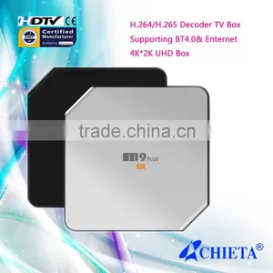 2016 New M9 Plus Quad-Core H.265 4K Player Android OTT Set Top Box thumbnail-1