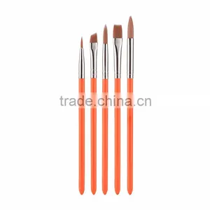 Wholesale Profession Natural Bristle Artist Painting Brush,synthetic Hair Paint Brush Set thumbnail-1