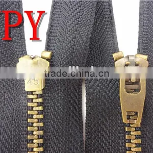 3# Antique Brass Close End YG Zipper thumbnail-1