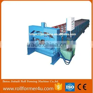 Structural Floor Decking Roll Forming Machinery High Performance Decking Machine thumbnail-1