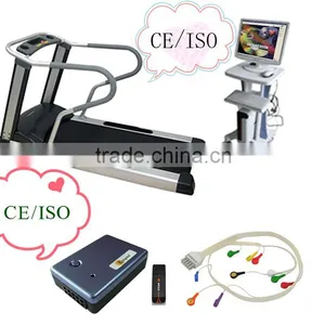 Advanced Cardiac Stress Exercise PC Based Wireless ECG Stress Test System Testing Treadmill Optional CE Certificate thumbnail-1