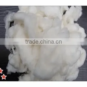 New Season Promotion Fresh Snow White Spinning Felting Weaving Merino Wool Fiber thumbnail-1